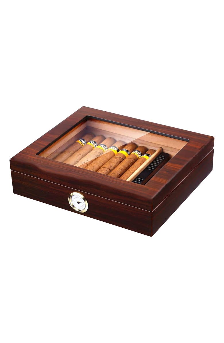 BYTECH Cigar Humidor, Main, color, Black