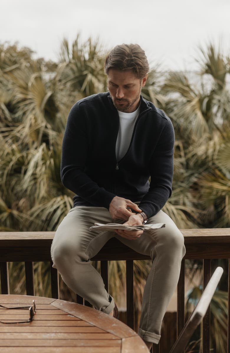 The Normal Brand Cooper & Apos Zip Cardigan, Alternate, color, 