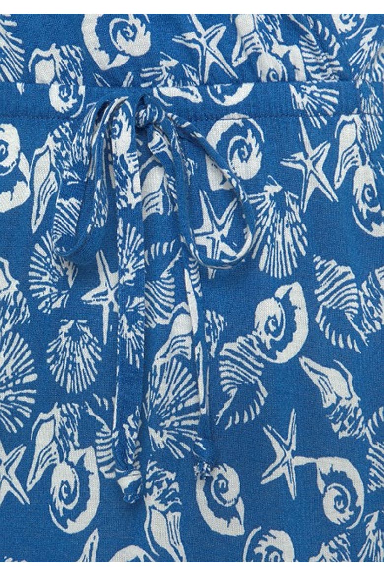 Women's Sleeveless V-Neck Maxi Dress, Alternate, color, Blue-Printed