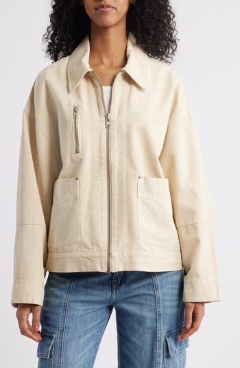 Sally Cotton Canvas Jacket