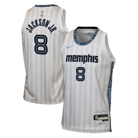 Youth Nike Jaren Jackson Jr. White Memphis Grizzlies 2025/26 City Edition Swingman Jersey