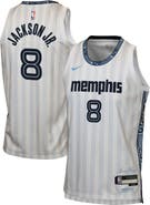 Nike Youth Nike Jaren Jackson Jr. White Memphis Grizzlies 2025/26 City Edition Swingman Jersey