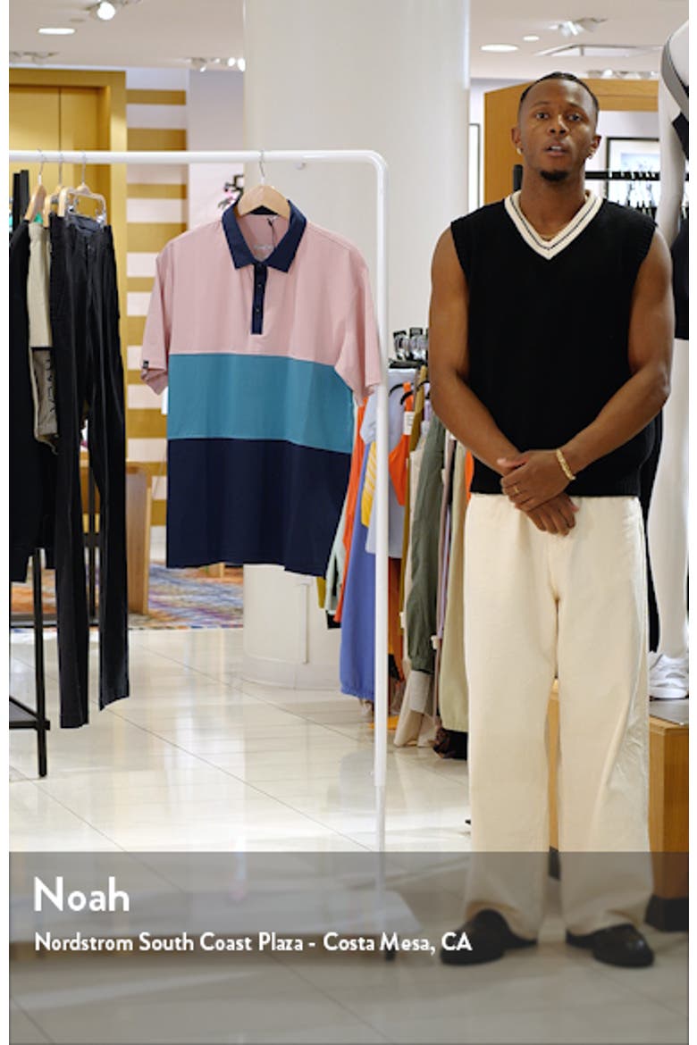 Gibbs Colorblock Golf Polo video