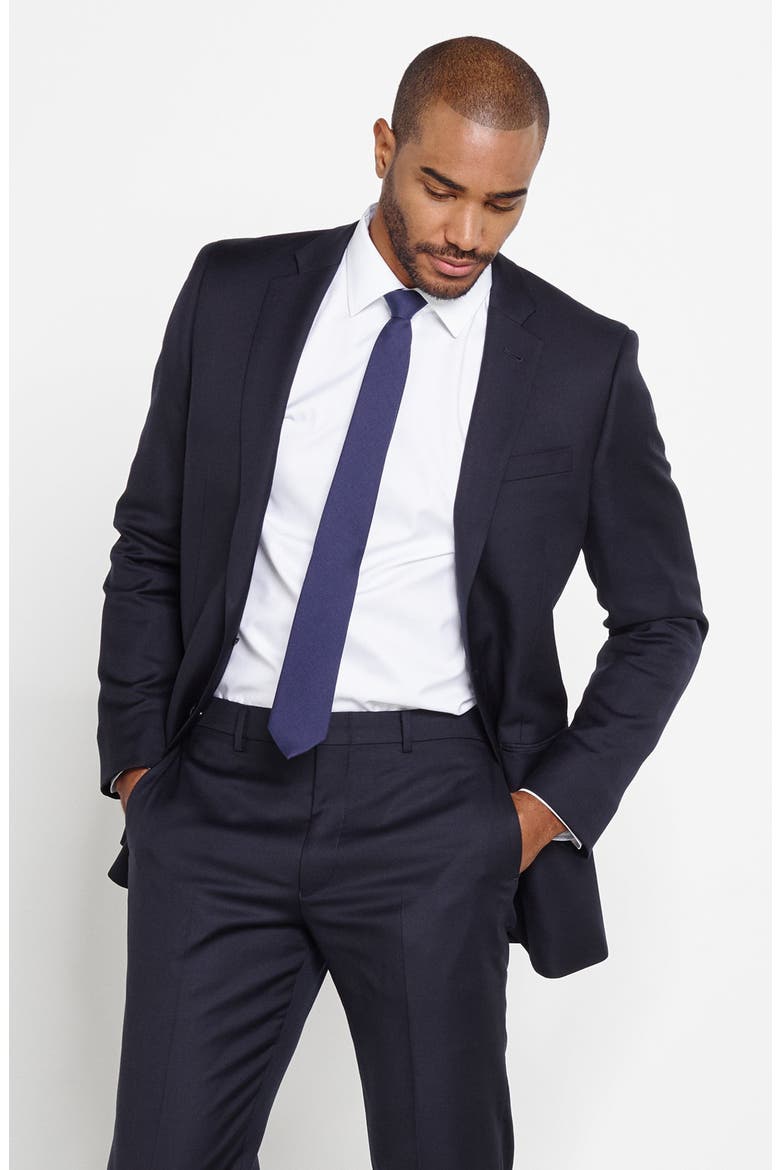 Suit Jacket, Main, color, Navy Blue