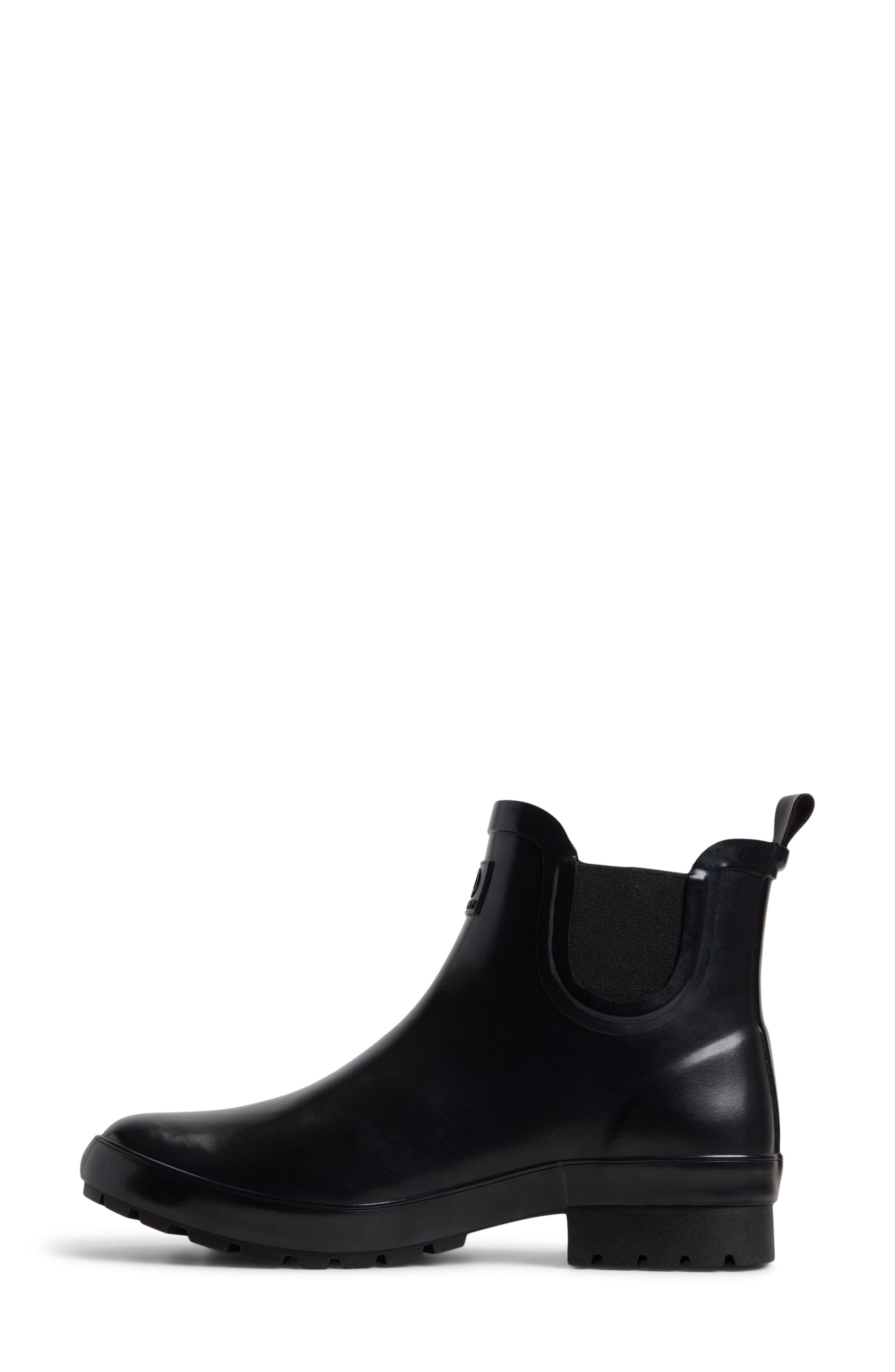 Sperry Mist Waterproof Chelsea Boot, Alternate, color, Black