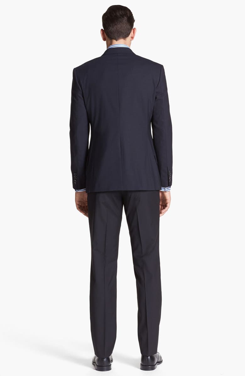 Paul Smith London Wrinkle Free Stretch Wool Travel Suit, Alternate, color,