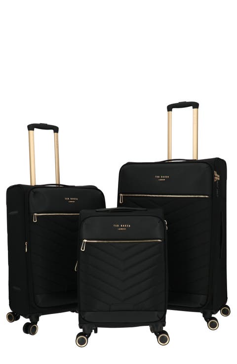 Chevron Quilt 3-Piece Luggage Set