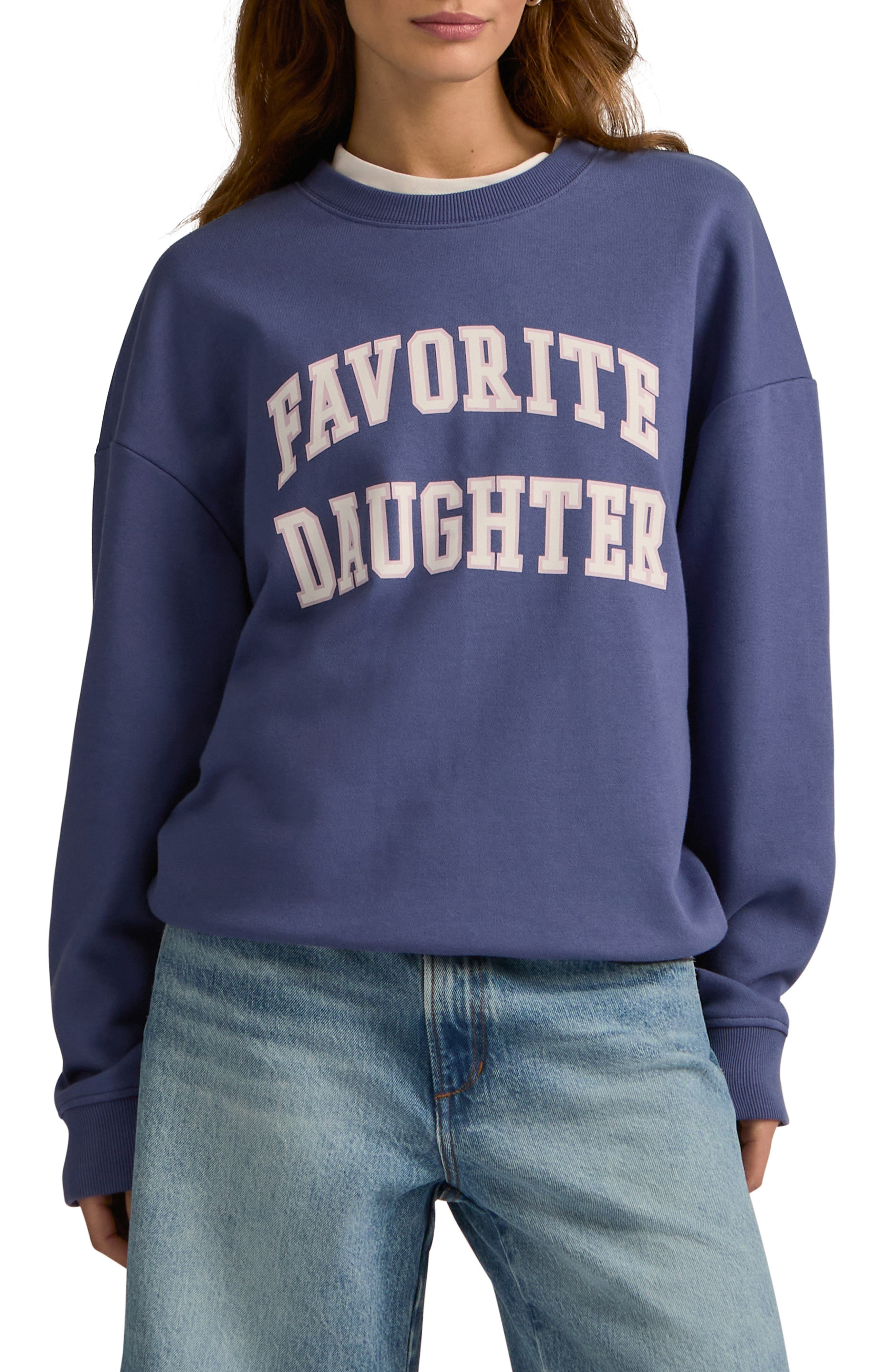 Collegiate Cotton Blend Sweatshirt