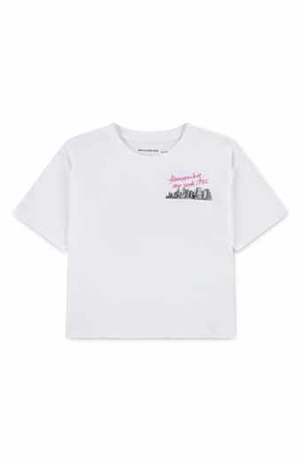 abercrombie kids Kids' NYC Streets Boxy Graphic T-Shirt