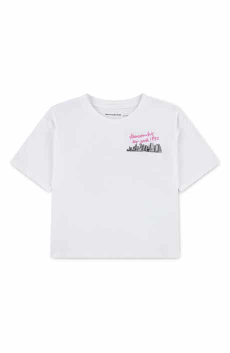 abercrombie kids Kids' NYC Streets Boxy Graphic T-Shirt