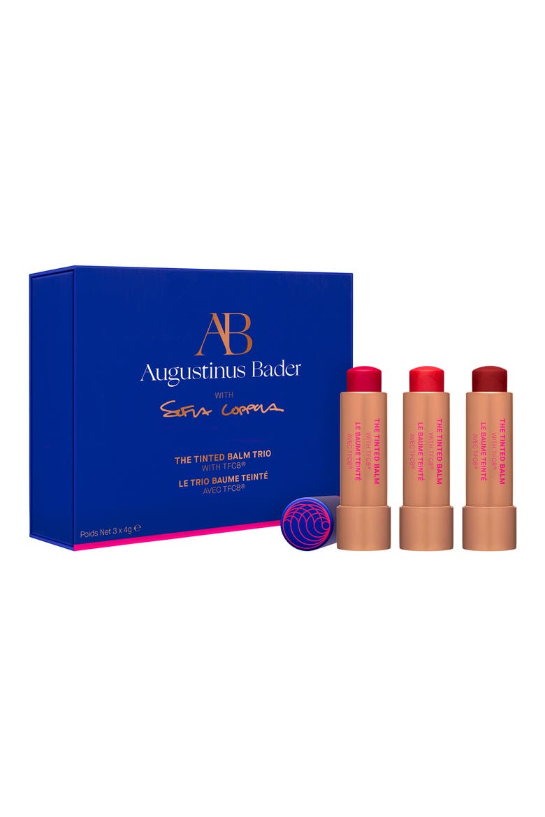 x Sofia Coppola Tinted Lip Balm Trio (Limited Edition) $129 Value, Main, color, NO COLOR