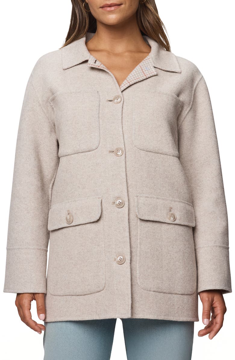 Splendid Beth Wool Blend Jacket, Alternate, color, Camel