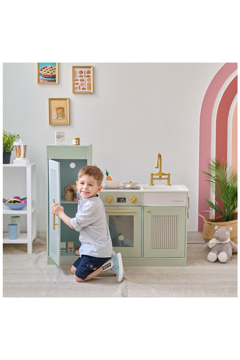 Little Chef Chester Play Kitchen & Accessories, Alternate, color, GREEN