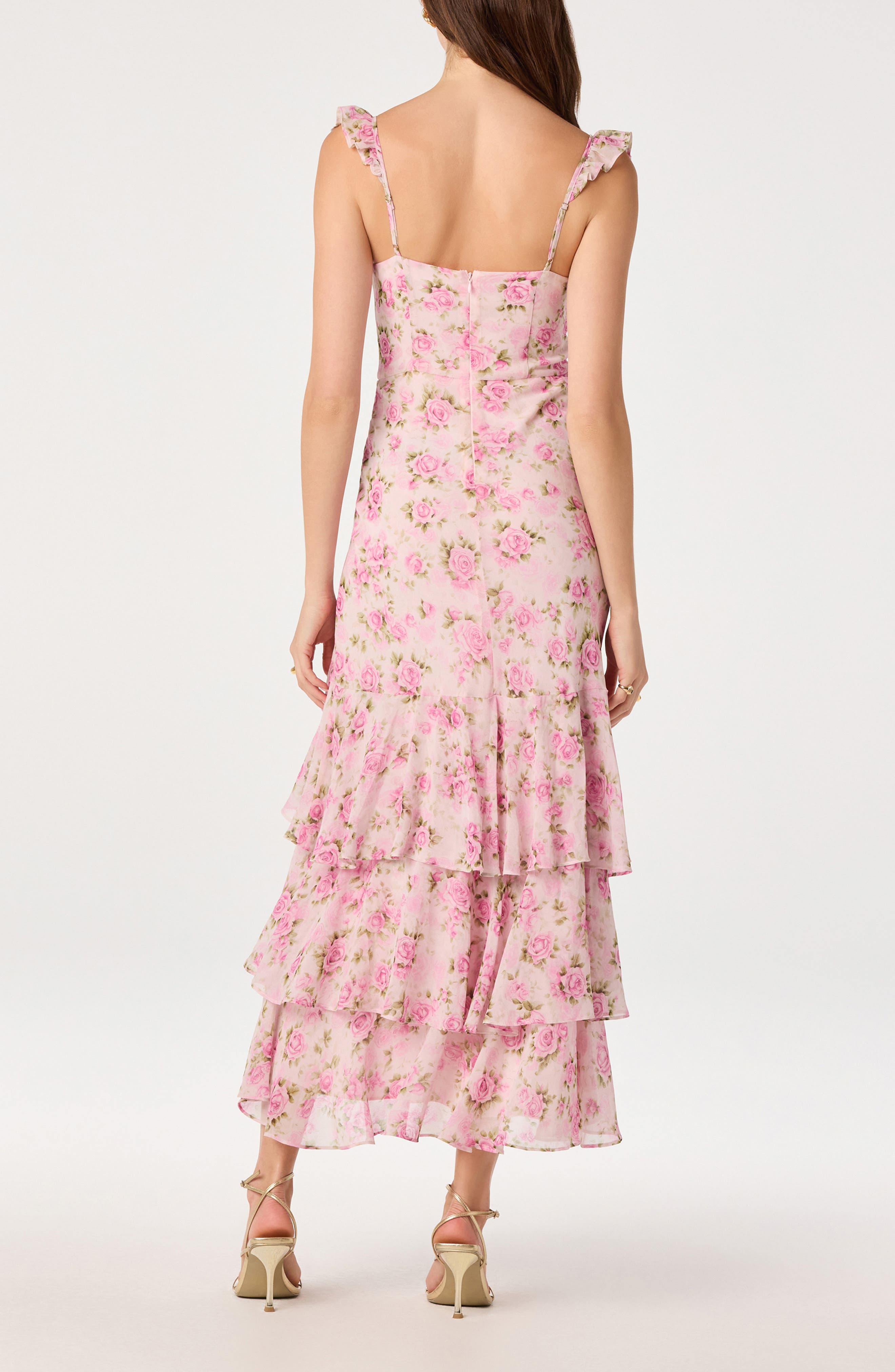 Alcina Polka Dot Maxi Dress - image 4