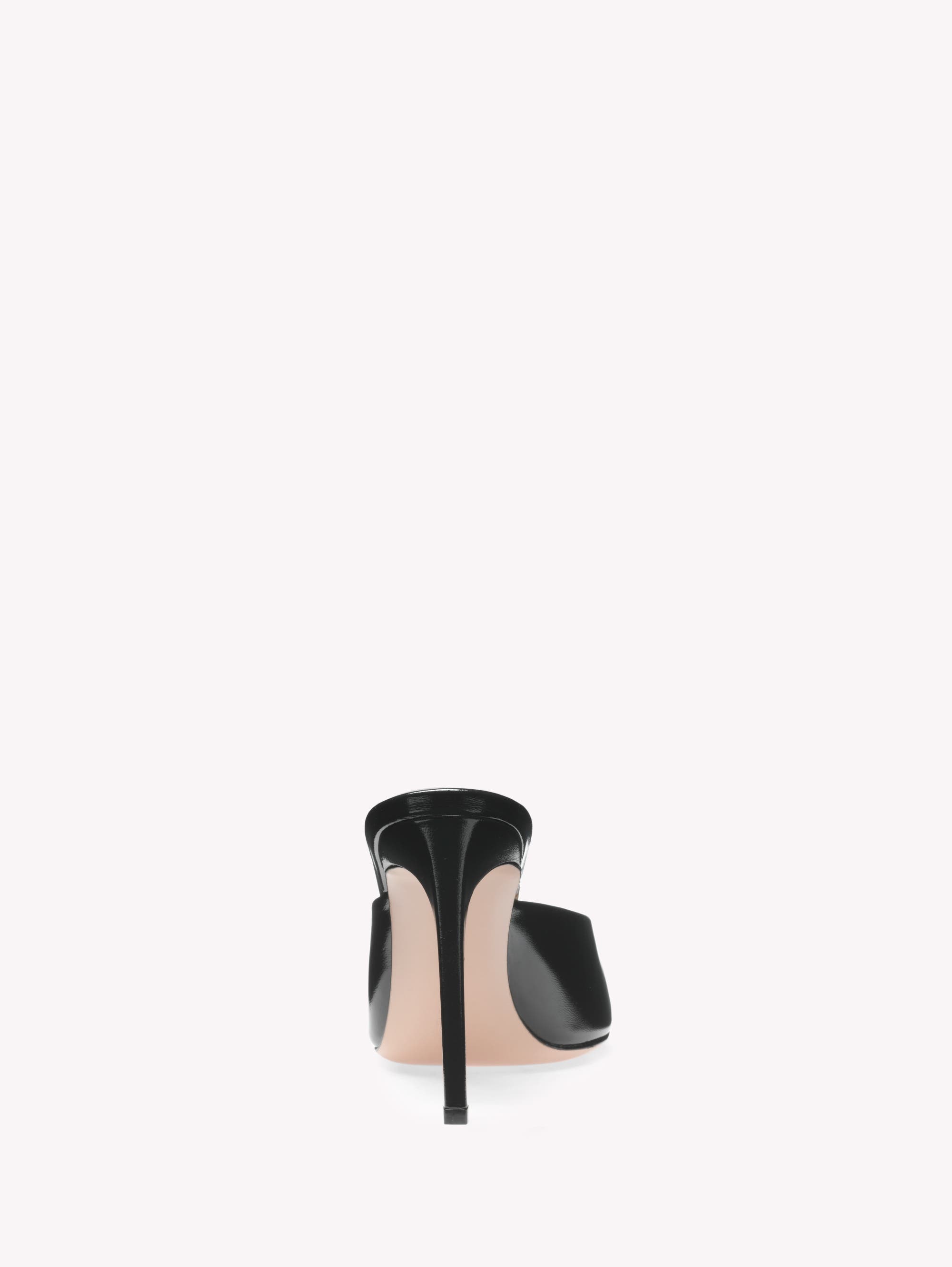 Gianvito Rossi Ethel Mule, Alternate, color, Black Nappa