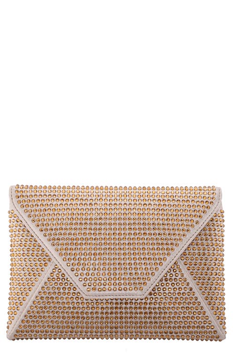 Lorna Embellished Envelope Clutch
