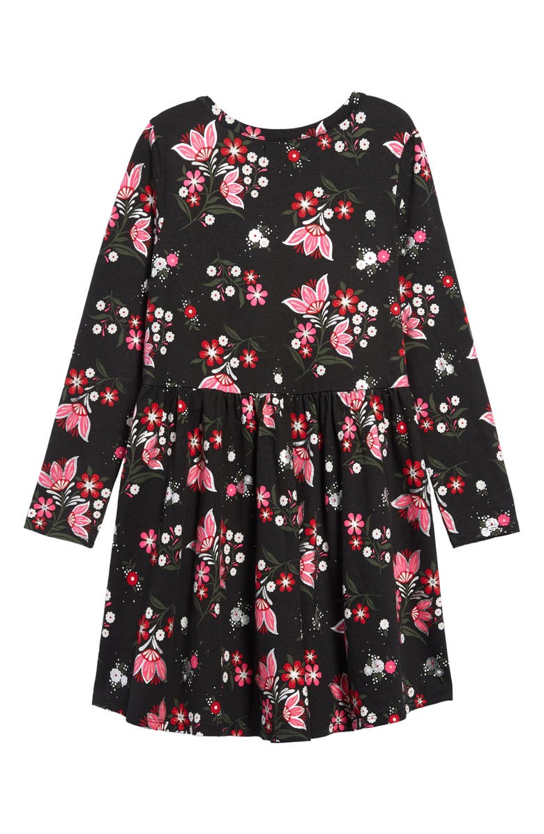 Tucker + Tate Kids' Print Knit Dress, Alternate, color, 