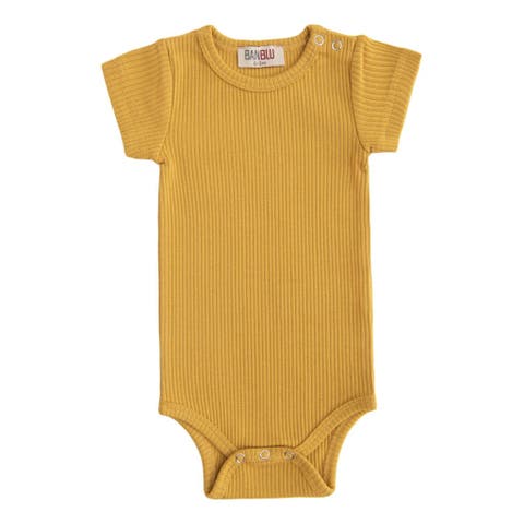 Short Sleeved Modal Bodysuit (Baby)