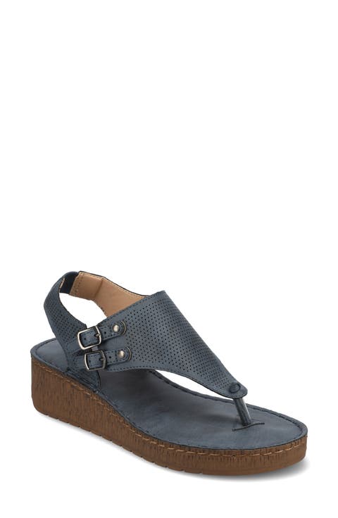 JOURNEE Mckell Wedge Sandal (Women)