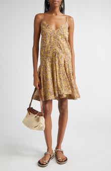 Danielle Mixed Print Cotton Sundress