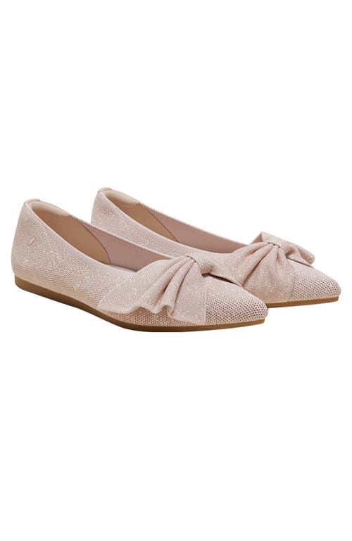 Vivaia Pointed-toe Bow Flats