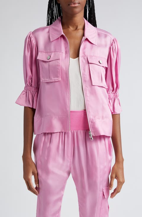 Holly Ruffle Sleeve Jacket