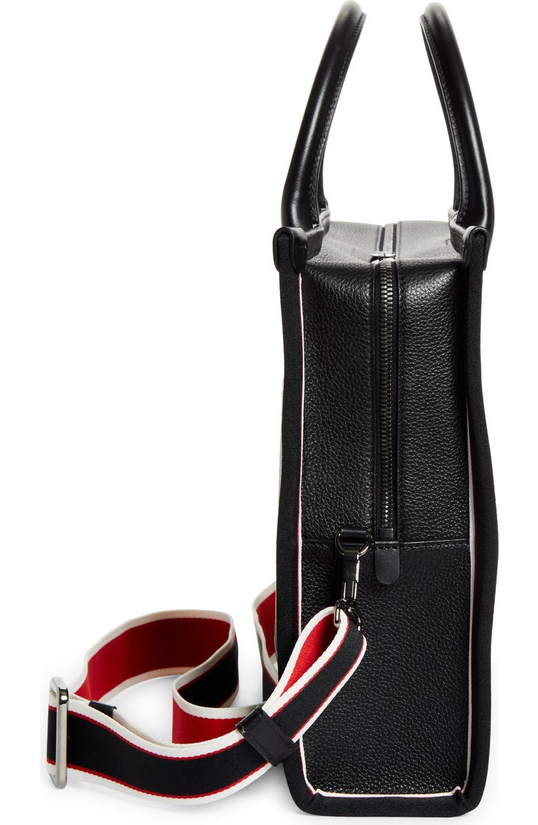 Christian Louboutin Nastroloubi Fique À Vontade Calfskin Briefcase, Alternate, color,