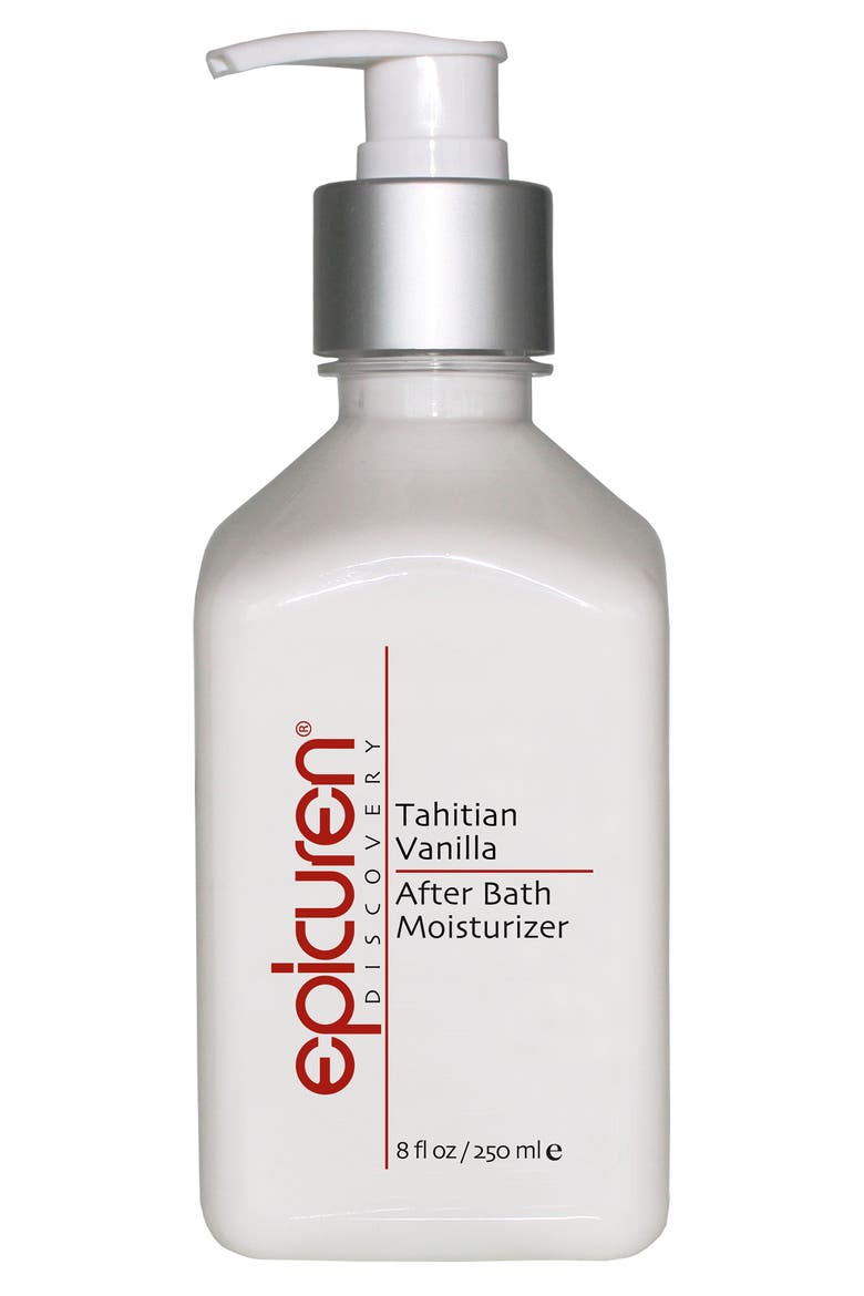 After Bath Body Moisturizer, Main, color, Tahitian Vanilla - 8 oz.