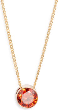 Set & Stones Birthstone Pendant Necklace