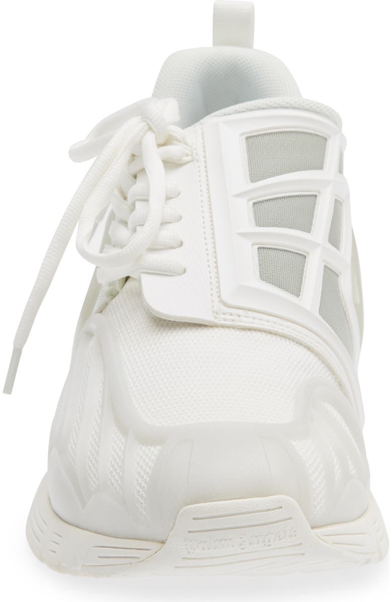 Palm Angels Racing Palm Web Sneaker, Alternate, color, White