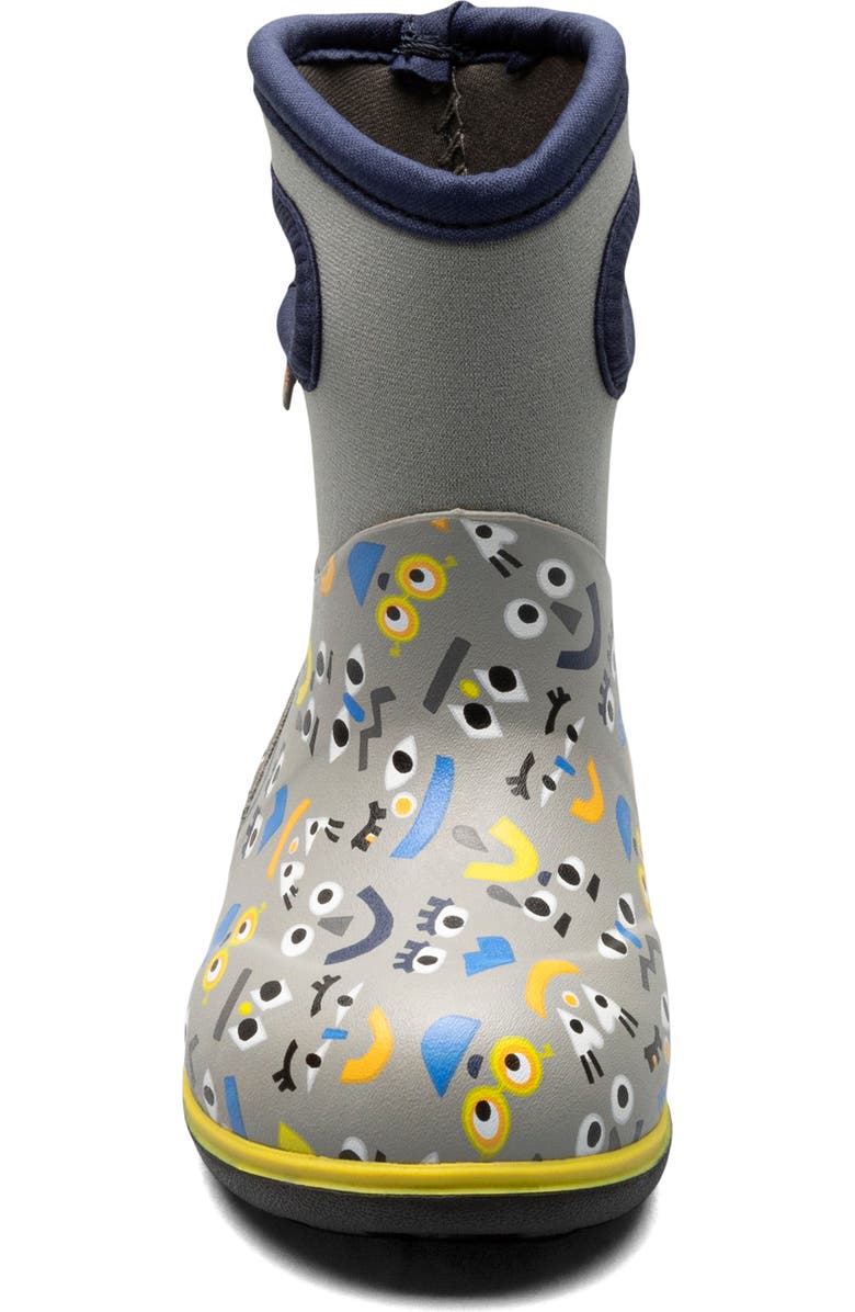 Bogs Kids' Print Waterproof Rain Boot, Alternate, color,
