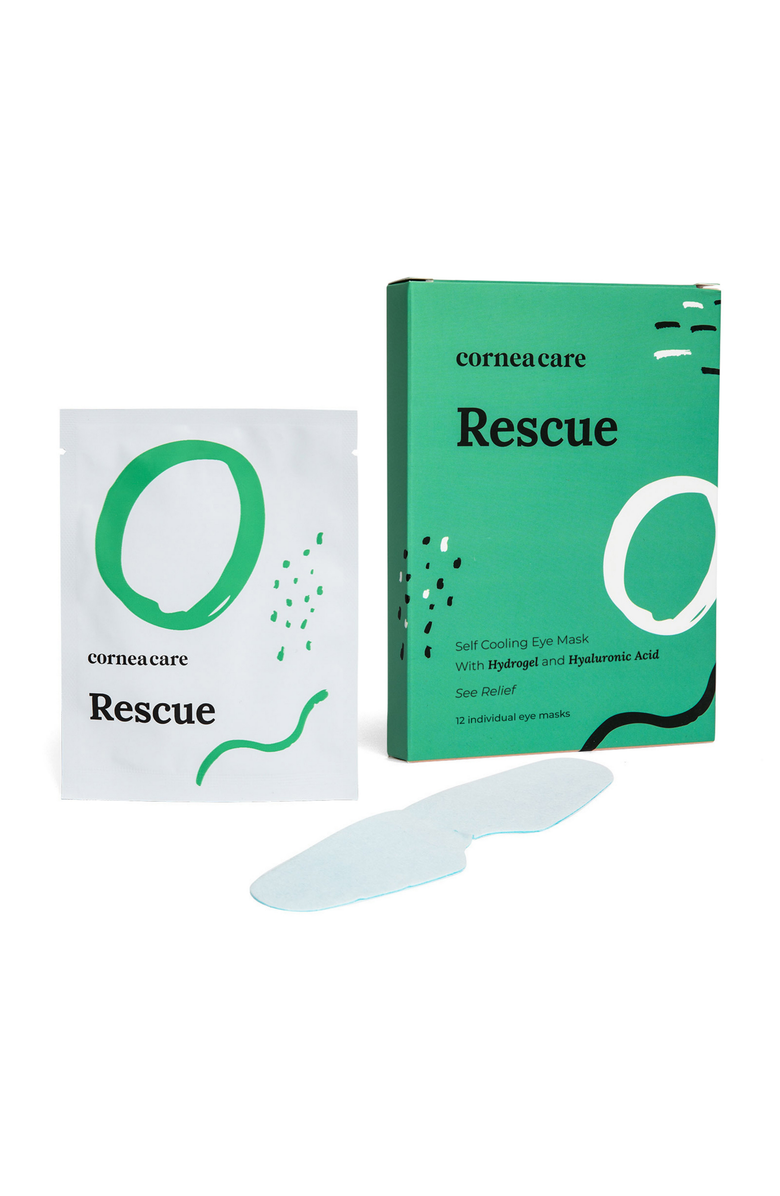 Cornea Care Rest + Rescue Self Heating and Self Cooling Compresses Bundle for Eyes, Alternate, color, 