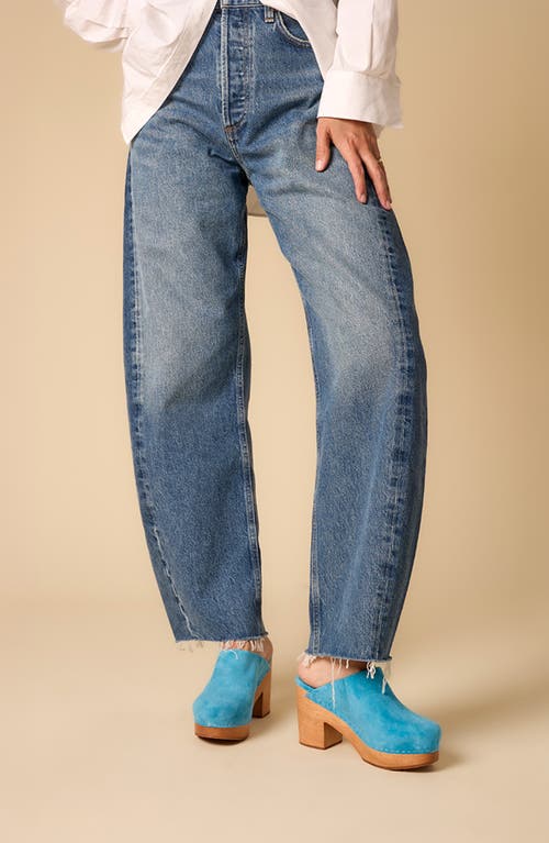 Charlotte Stone Marlo Platform Clog In Blue