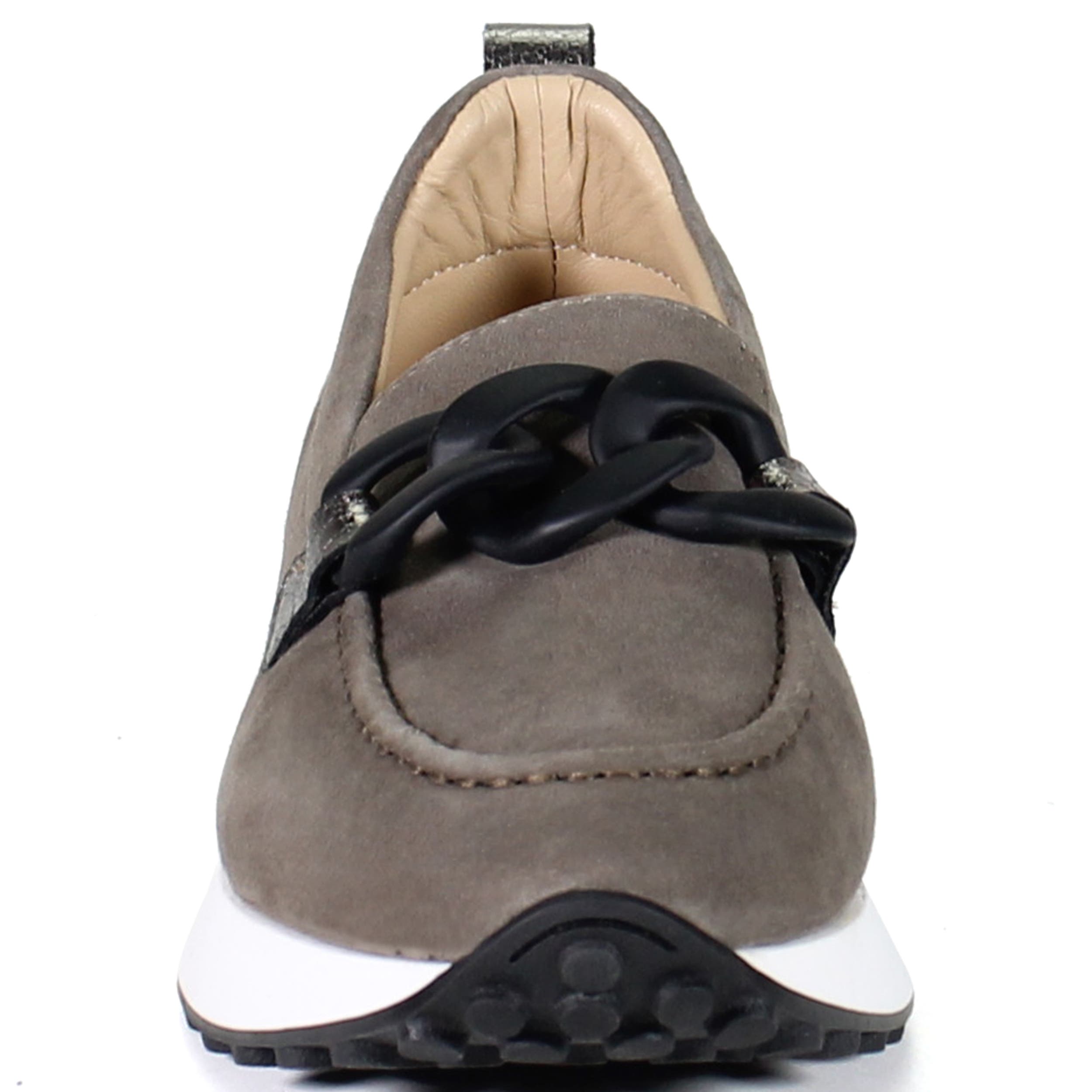 Diba True KIND WORDS Sneaker Loafer, Alternate, color, Anthracite/Pewter