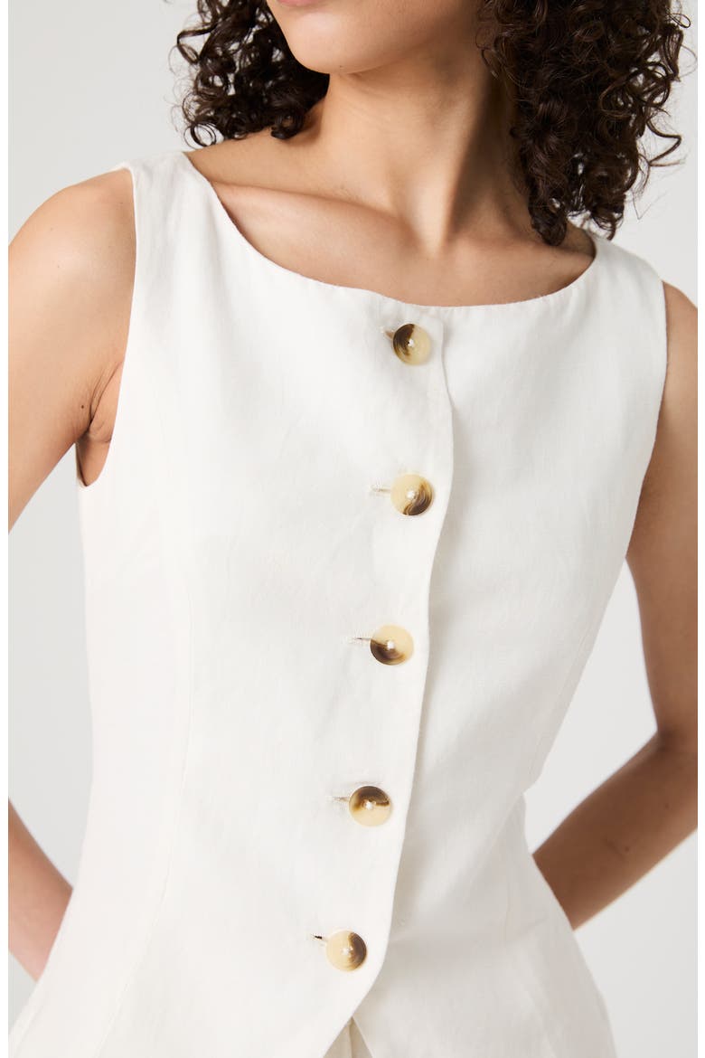 Cutaway Vest, Alternate, color, SUMMER WHITE