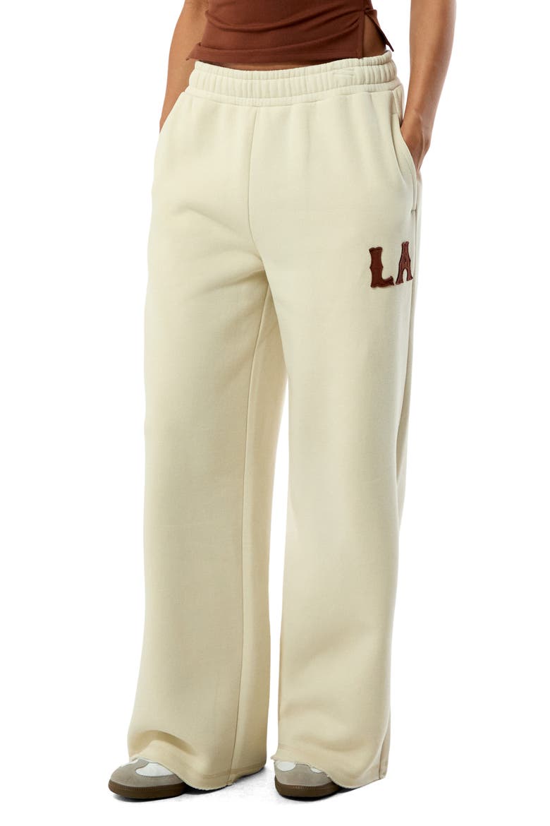 LA Baggy Sweatpants, Main, color, CREAM