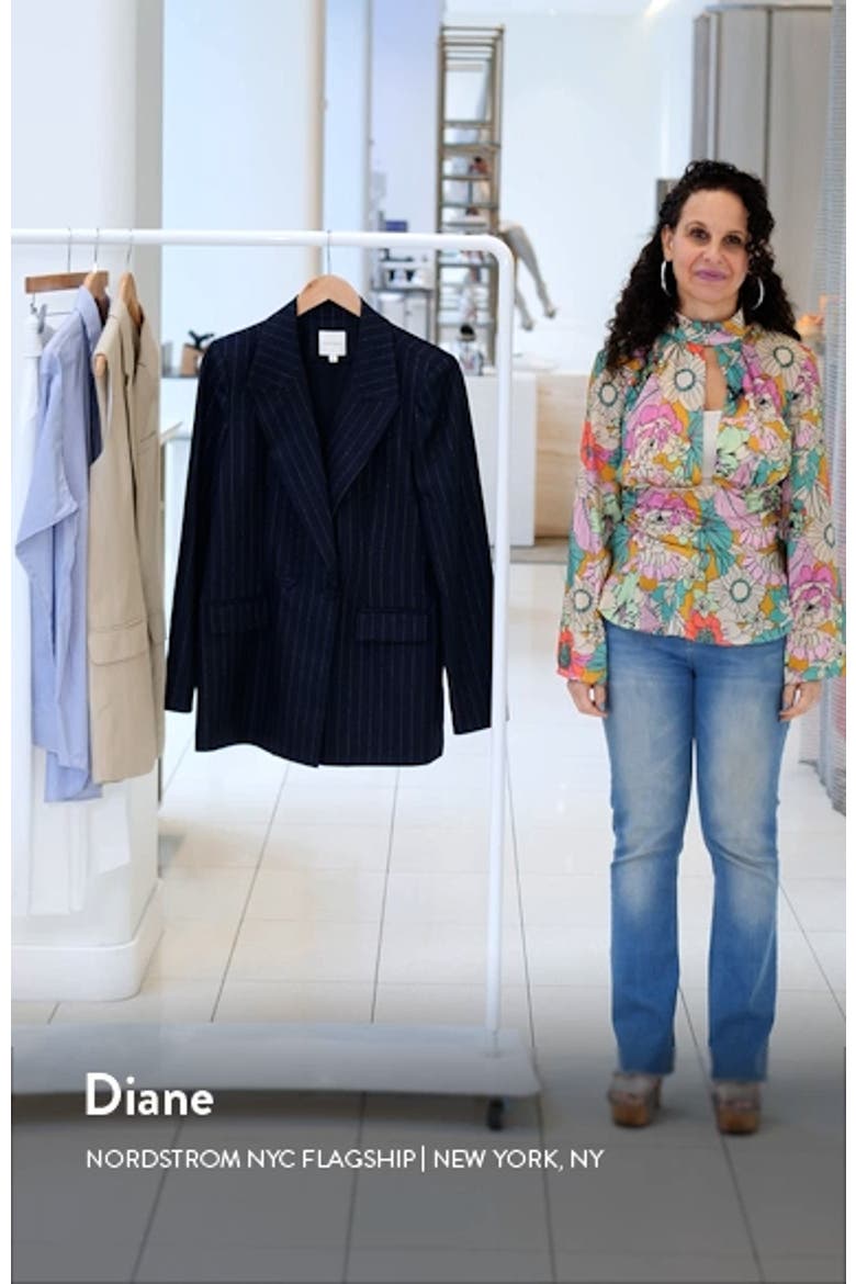 The Suits You Chalk Stripe Blazer video