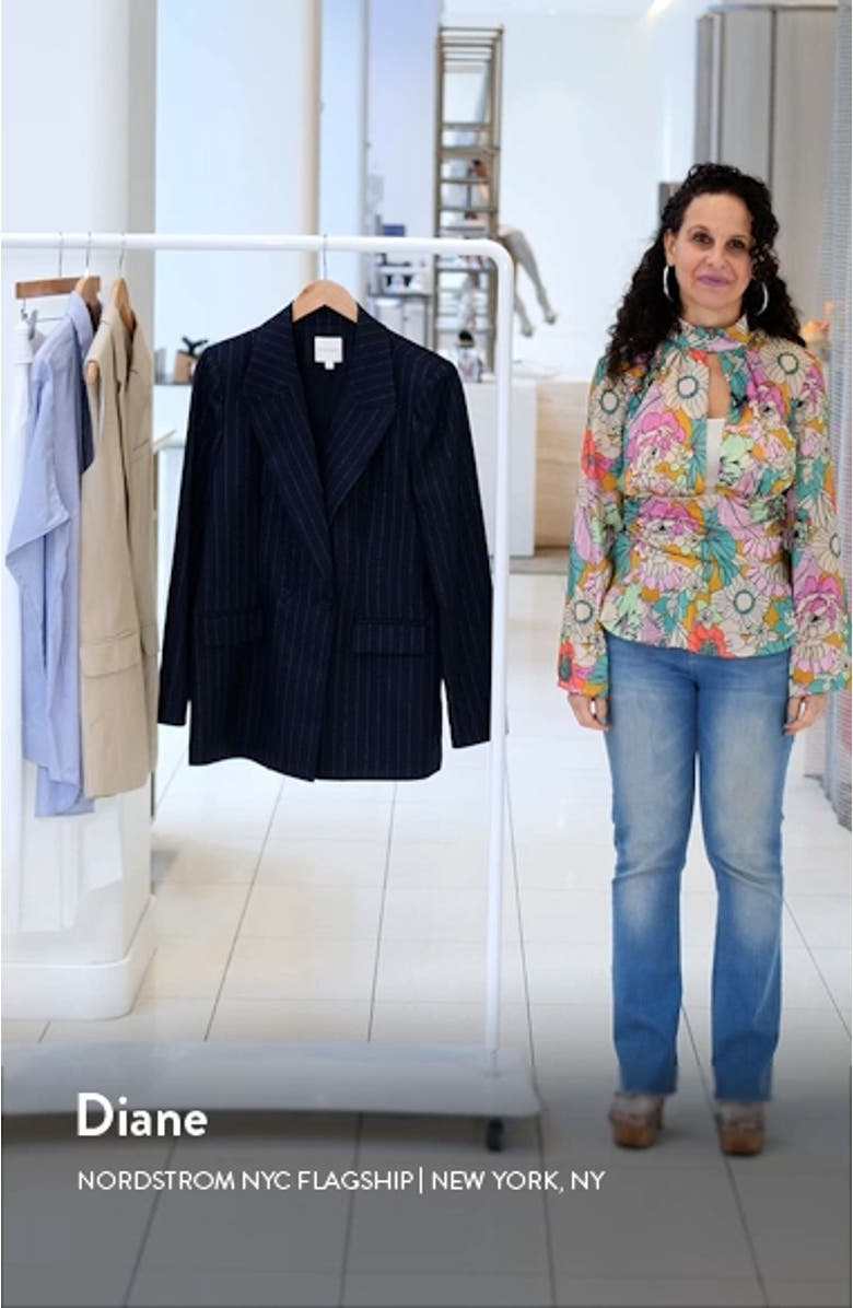 The Suits You Chalk Stripe Blazer, sales video thumbnail