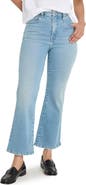 Good American Soft-Tech Good Legs Crop Mini Bootcut Jeans