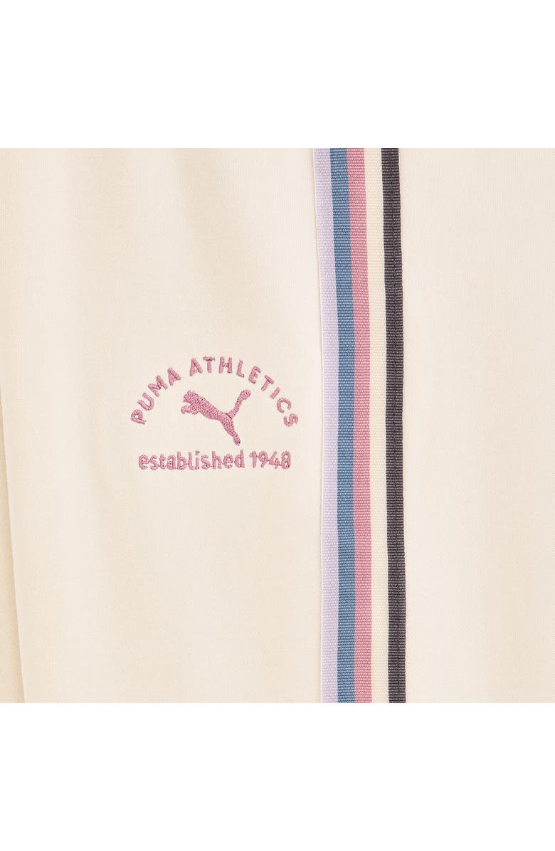 PUMA Kids' Stripe Wide Leg Pull-On Pants, Alternate, color,