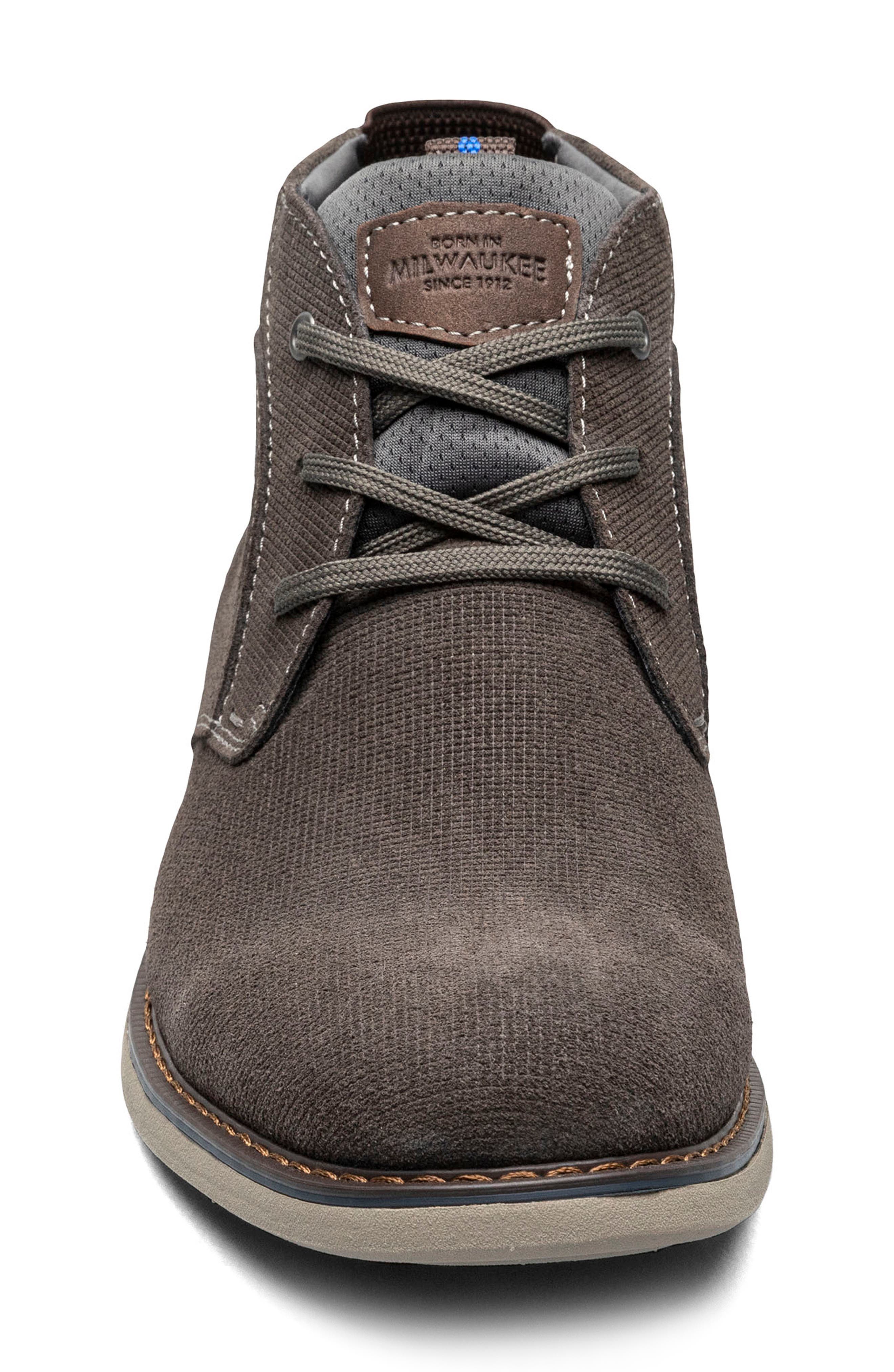 NUNN BUSH Otto Chukka Boot - Wide Width Available, Alternate, color, Gray