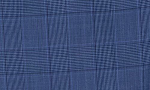 No Ordinary Joe By Ted Baker Jake Navy Plaid Wool Suit In Blue