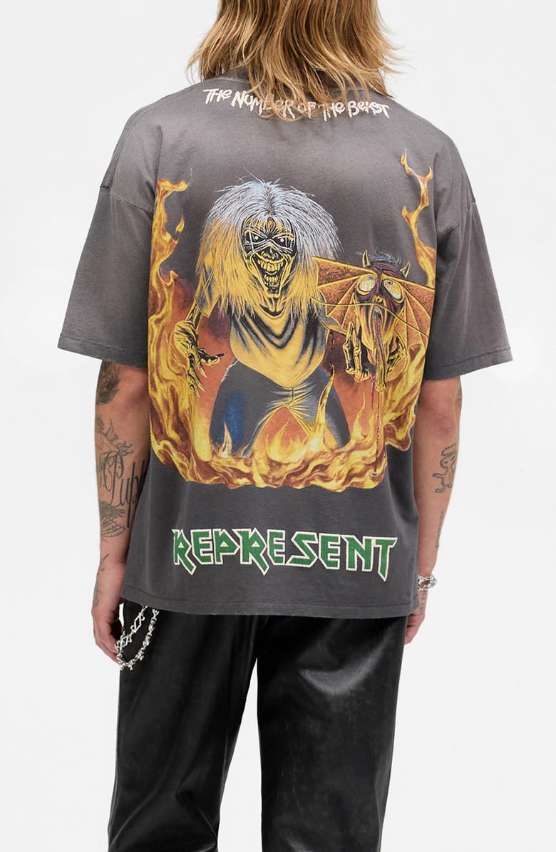 Represent Iron Maiden The Number Of the Best Graphic T-Shirt, Alternate, color, 