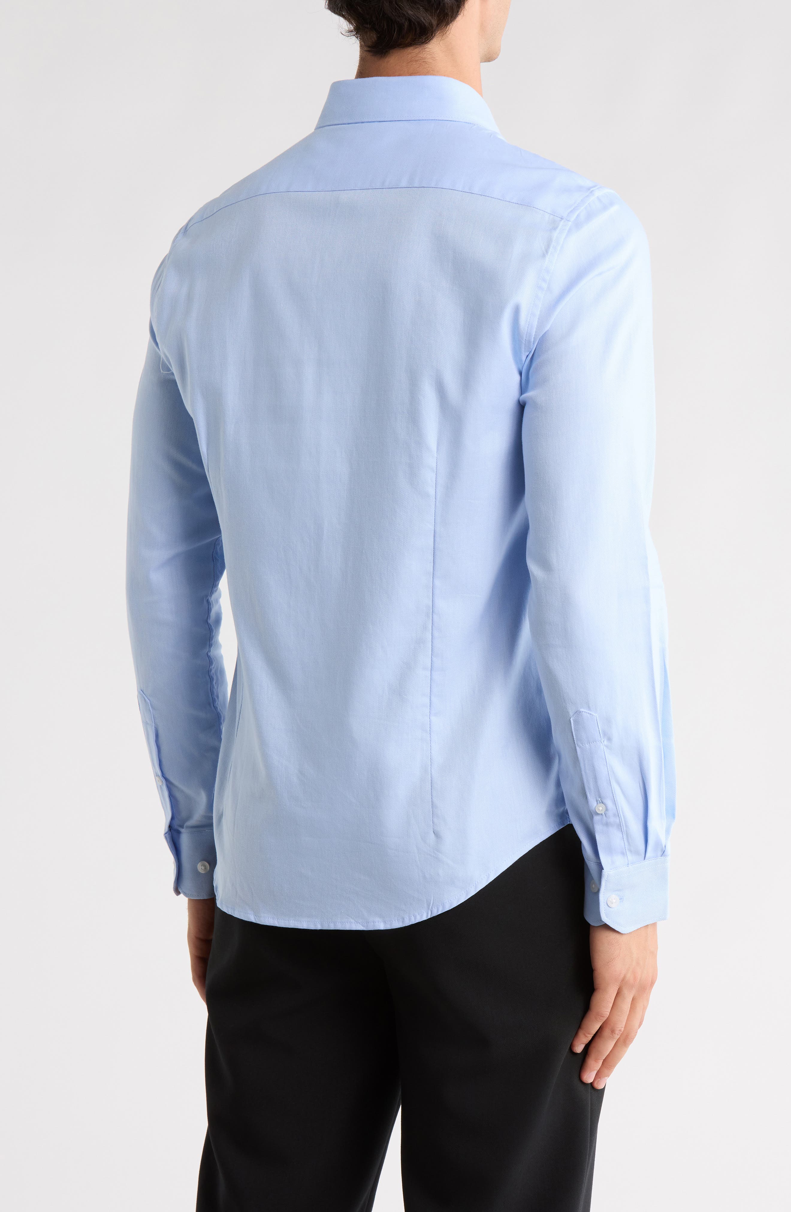 Solid Oxford Button-Up Shirt - image 2