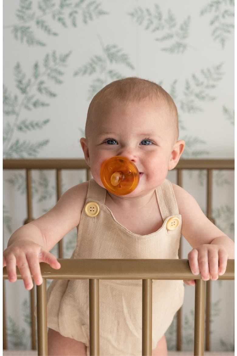2-Pack Original Rounded Pacifiers, Main, color, NATURAL RUBBER BROWN