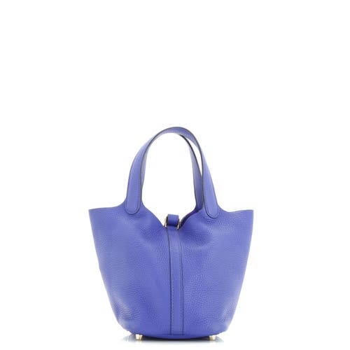 Pre-owned Hermes Hermes Picotin Lock Bag Clemence Pm