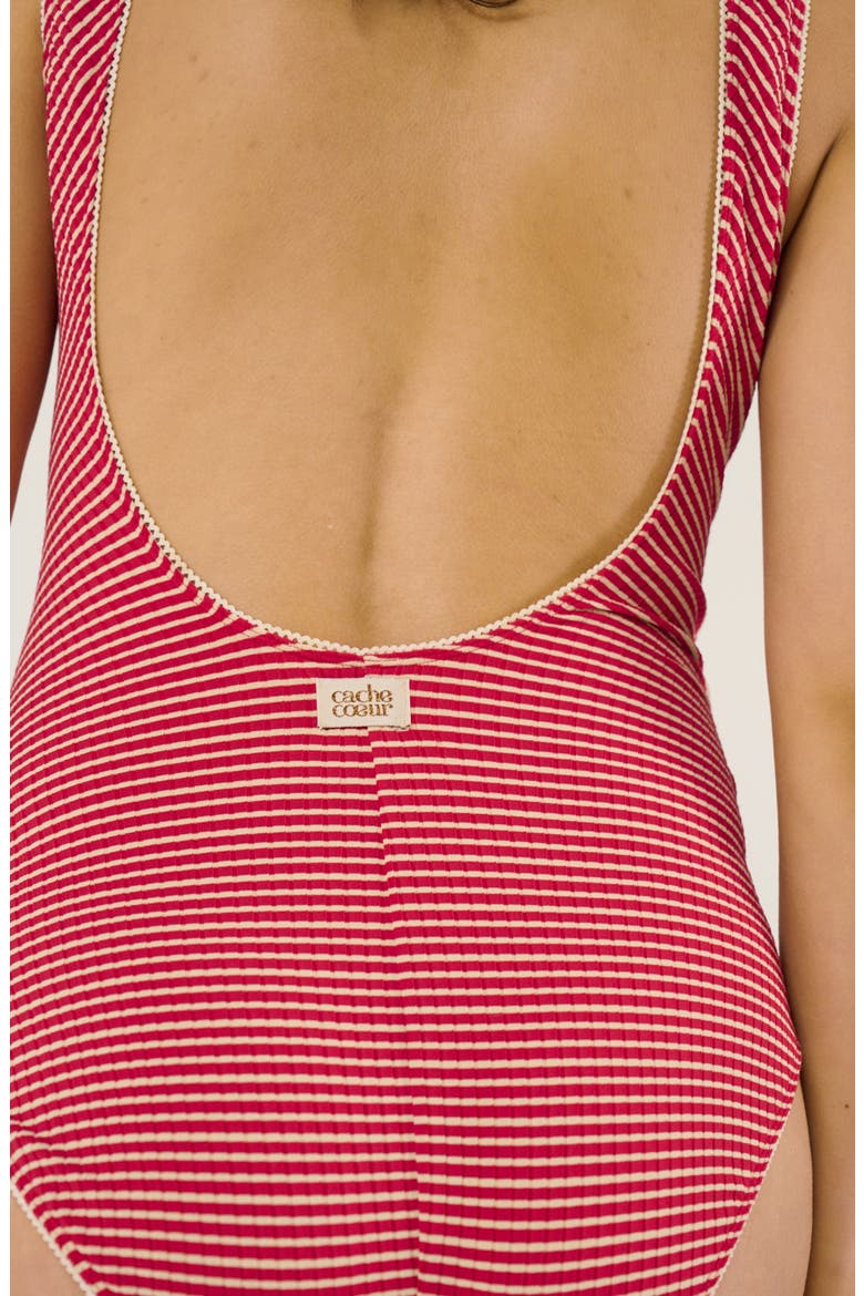 Maternity swimsuit Dinard, Alternate, color, Red