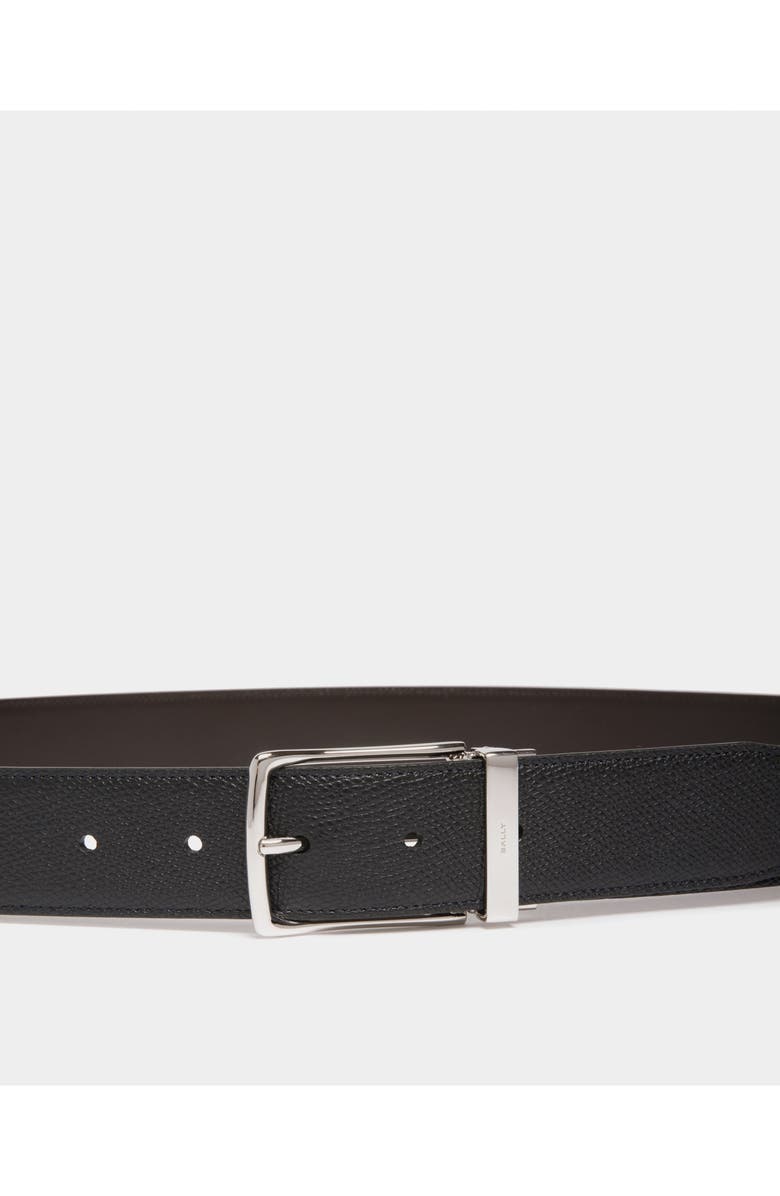 Bally Ketter 35mm Reversible And Adjustable Belt in Leather, Alternate, color, Black/Ebano+Pal