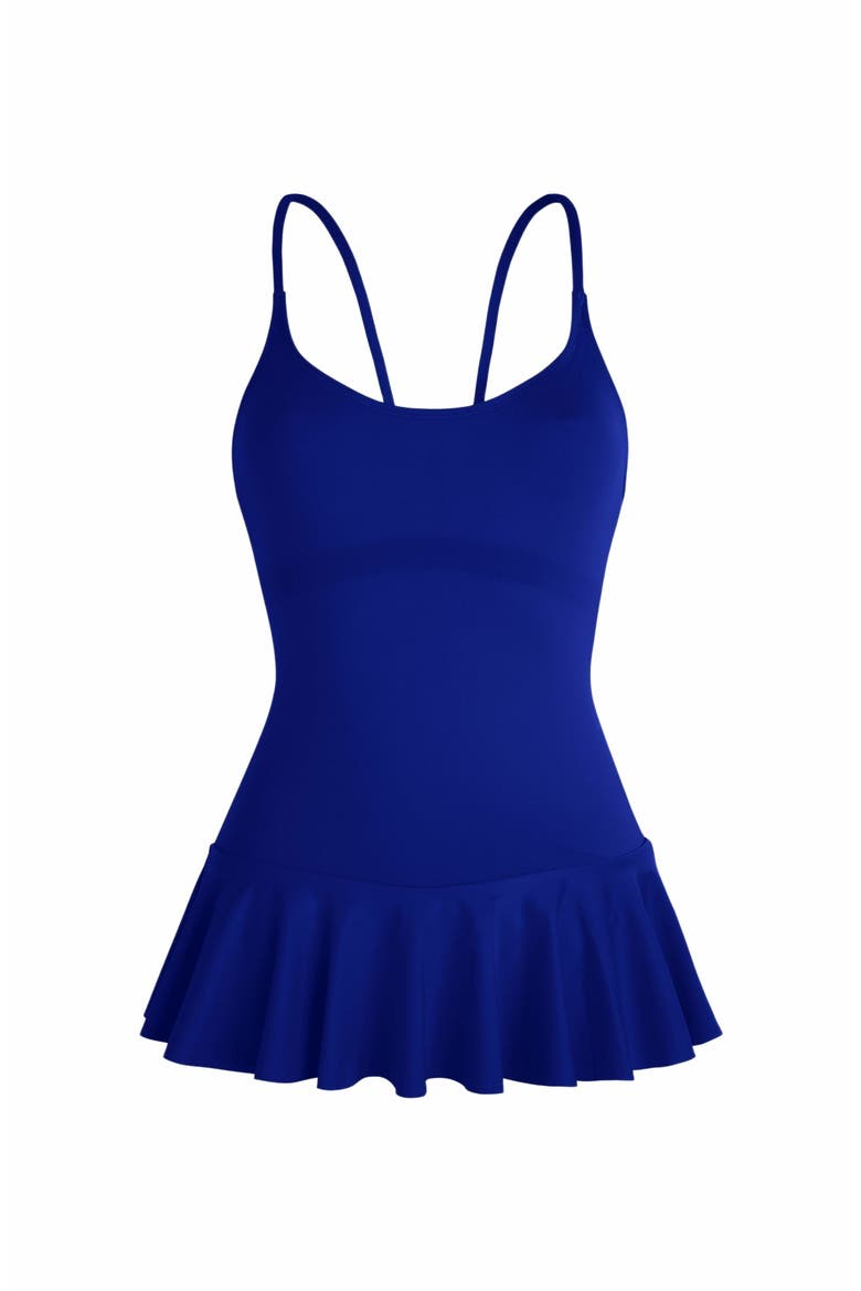 Women's Solid One-Piece Swimsuit, Alternate, color, MARRAKECH