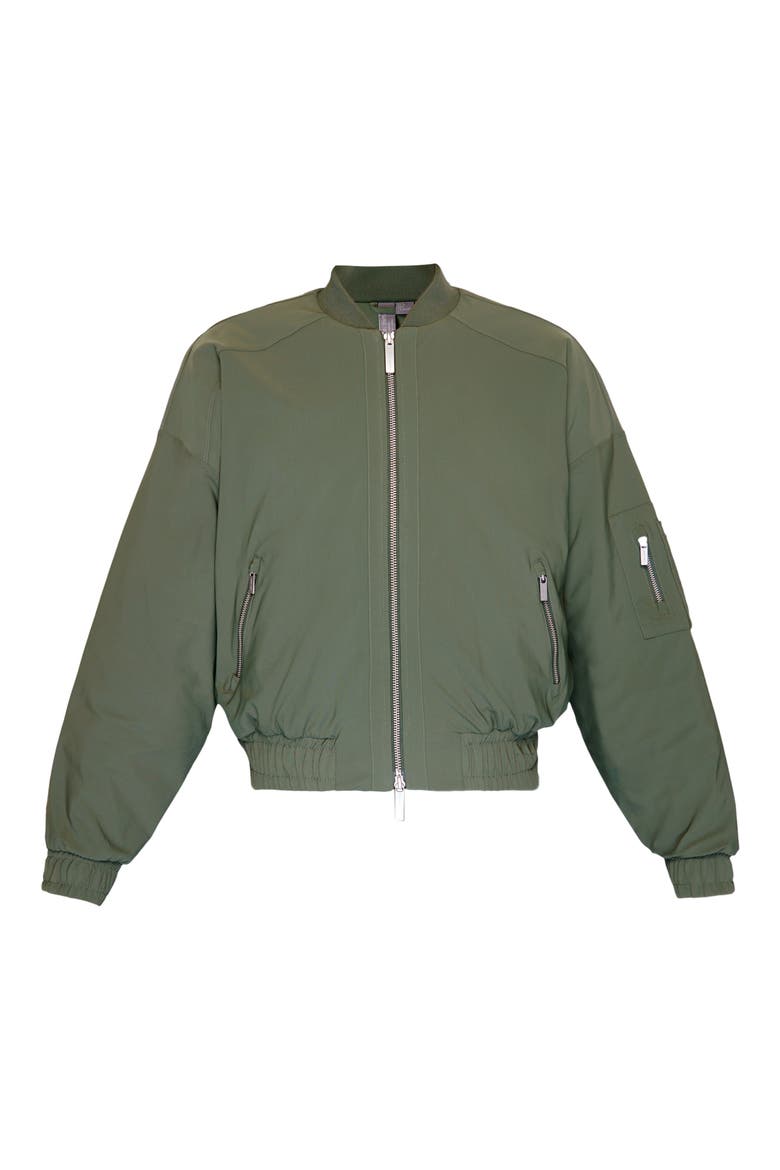 Explorer Bomber Jacket, Alternate, color, IVY GREEN